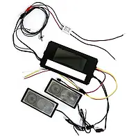 Сенсорний вимикач для дзеркал Biom ZX-01 2 динаміка, 6 кл., bluetooth, 3 канала, 12-24V 65W IP44 з підігрівом та реле