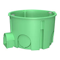 Коробка установочная PLANK MB001 PLK5001500 850°С самозатух, как подрозетник шнайдер, Зелений