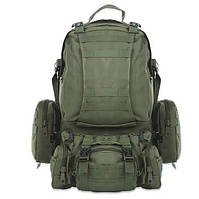 Тактический Рюкзак oliva с подсумками B08 55L Вместительный тактические рюкзаки тактический рюкзак военный