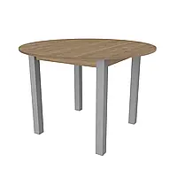 Обеденный круглый стол Неман Эль Дуб песочный/Серый (20000299)