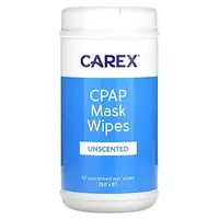 Carex, Салфетки-маски CPAP, без запаха, 62 салфетки в Украине