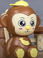 Математична гра балансир Мавпочка, 4FUN Game Club, мелодії та звуки, 30 карток, 19 мавпочок, 10 цифр, в кор 23*18*6см (54391), фото 3