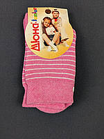 Детские махровые носки Дюна 20-22см розовые 3в419