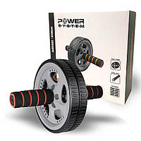 Ролик для пресса Power System PS-4006 Power Ab Wheel Grey/Black (PS-4006_Grey-Black)