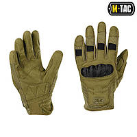 Тактические перчатки M-TAC ASSAULT TACTICAL MK.6 OLIVE