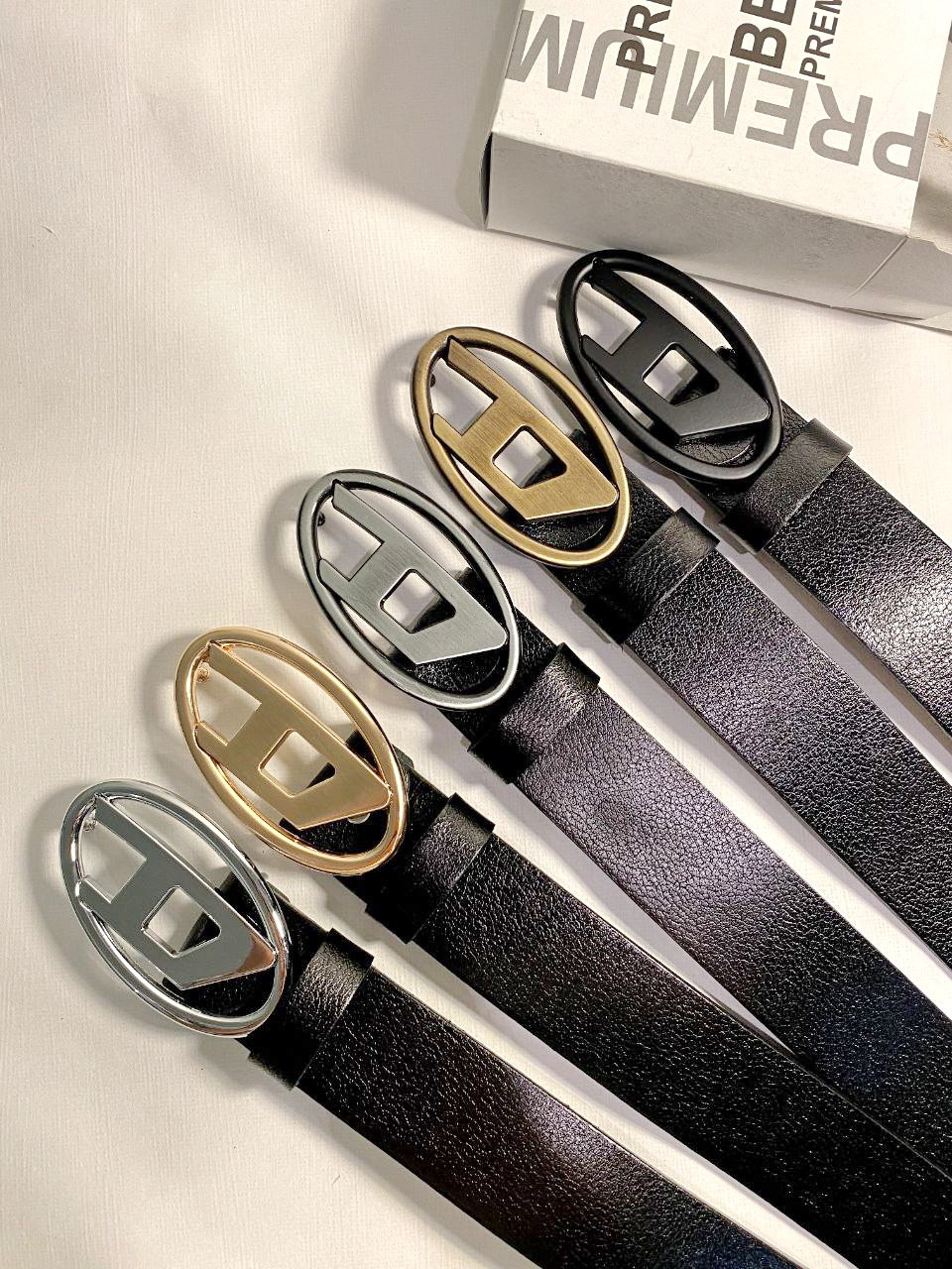 Ремінь шкіряний жіночий Diesel 30 мм. 931464, фото 1