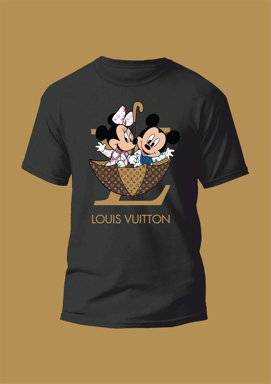 Футболка YOUstyle Mickey VUITTON 1097 Black