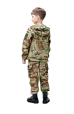 Костюм дитячий ARMY KIDS Скаут Soft-Shell теплий камуфляж Мультикам, фото 6
