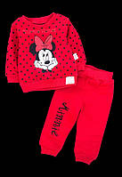 Костюм 2в1: світшот, штани "Minnie Mouse", трьохнитка з начосом ТМ "Murat Baby" (Реглан або світшот і штани)