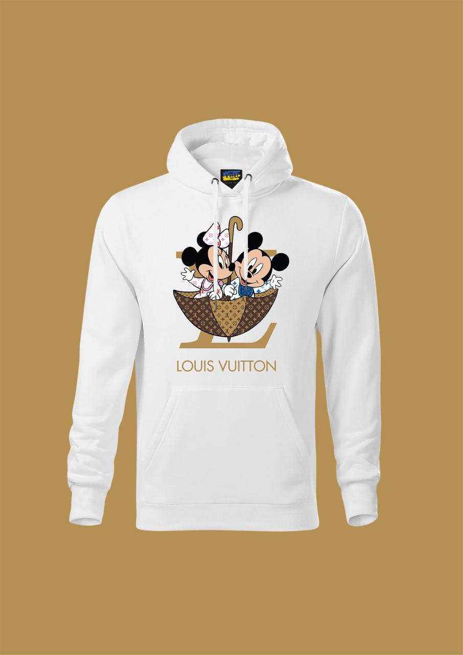 Худі YOUstyle Mickey VUITTON 1097 White