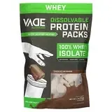 Vade Nutrition, Пакетики с растворимым протеином, 100% изолят сыворотки, шоколадный молочный коктейль, 750 г