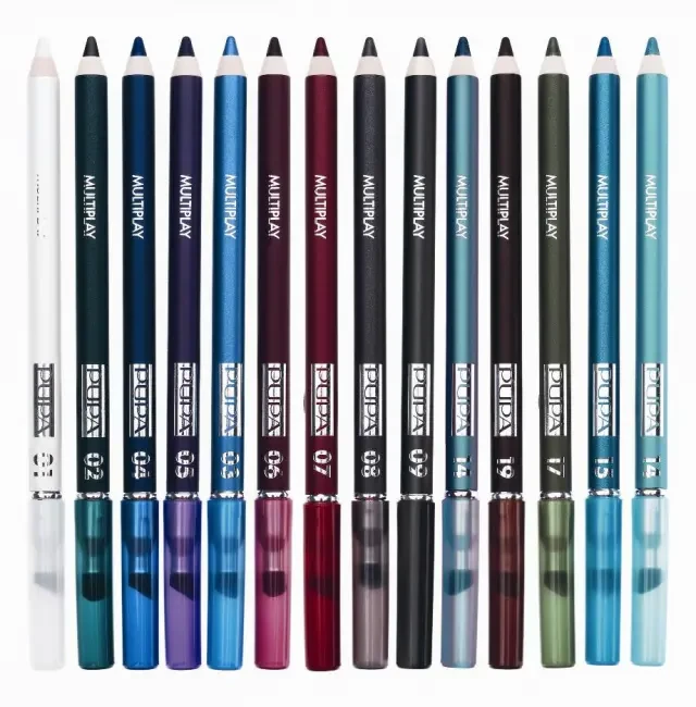 Карандаш для глаз Pupa Multiplay Triple-Purpose Eye Pencil 15 - Blue green (голубо-зеленый) - фото 7 - id-p1988590400