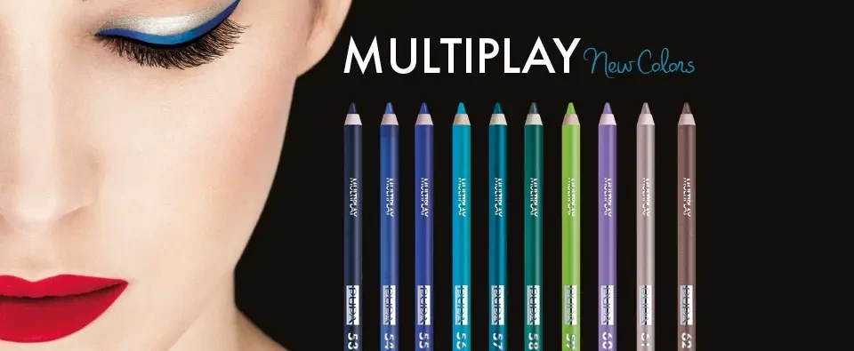Карандаш для глаз Pupa Multiplay Triple-Purpose Eye Pencil 56 - Scuba blue (голубой) - фото 6 - id-p1988590405