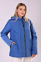 Куртка жіноча демісезонна блакитна код П801