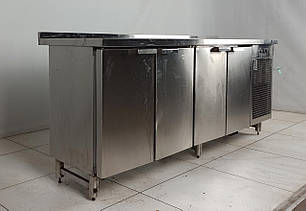 Холодильний стіл з нержавіючої сталі "Frostу" 2.0 м., (Україна), (+2° +8°), Б/у