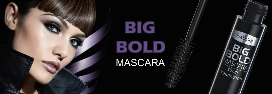 Тушь для ресниц IsaDora Big Bold Waterproof Volume Mascara 12 - Black (черный) - фото 4 - id-p1988610186