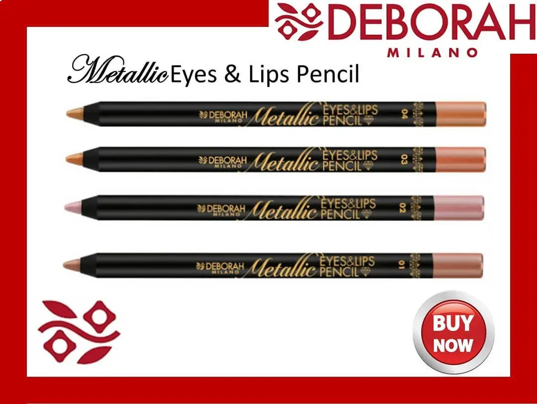 Карандаш для глаз и губ Deborah Milano Metallic Lip AND Eye Pencil №3 - Metallic Gold - фото 4 - id-p1988604577