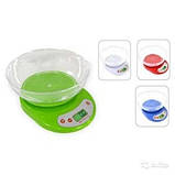 Кухонні ваги з Круглою чашею 5 kg батарейки в подарунок!, фото 2