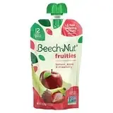 Beech-Nut, Фрукты, от 6 месяцев, банан, яблоко и клубника, 99 г (3,5 унции) Днепр