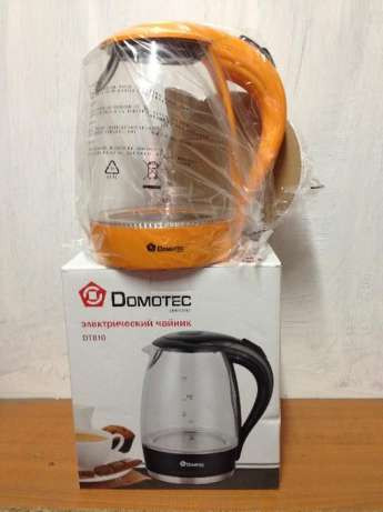 Електрочайник скло Domotec Німеччина КОД FE 176