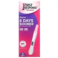 First Response, Digital Pregnancy Test, 2 Tests в Украине