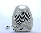 Тепловентилятор побутовий електричний Heater DOMOTEC Німеччина, фото 4