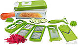 Овочерізка овочечистка шатківниця тертка Nicer Dicer Plus Найсер Дайсер, фото 3