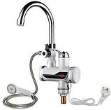 Кран водонагрівач для ванної з датчиком температури Польща, фото 2