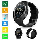 Смартгодинник-телефон Smart Watch Y1 Корея, Метал, фото 5