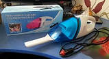 Автопилосос Portable Car Vacuum Cleaner мініпилосос із функцією збирання води, фото 5