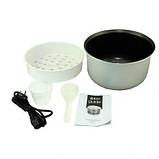 Мультиварка 12 програм Rainberg Німеччина, 6 л, пароварка, книга рецептів 1000 Вт, фото 4