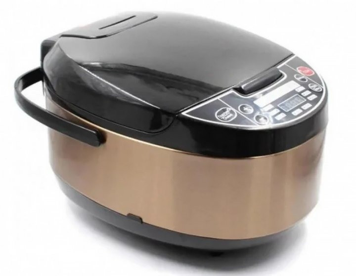 Мультиварка з фритюрницію Gold Rainberg 08816 на 14 програм 6 л 1800 Вт, фото 1