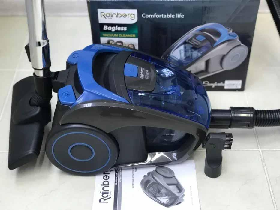 Пылесос Rainberg RVC16-B Германия без мешка с функцией EcoPower 4000 Вт - фото 1 - id-p1998663819
