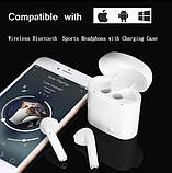 Бездротові Bluetooth навушники HBQ i7 mini TWS White КОД WJ 185, фото 2