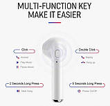 Бездротові Bluetooth навушники HBQ i7 mini TWS White КОД WJ 185, фото 5