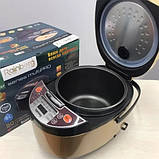 Мультиварка скороварка Stainberg Німеччина з фритюрницею 1500 вт 6 літрів КОД RJ 235, фото 5