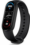 Фітнес-браслет Xiaomi Mi Smart Band 6 Black Global (Smart Band 6 Black) OP 8374 GH, фото 3