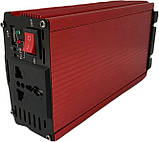 Інвертор напруги POWERMASTER 1000 (12В/220В) Чиста Синусоїда UI 4654 UE, фото 3