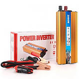 Інвертор напруги, 2000 вт 12/220 V 1 універсальна розетка Чиста Синусоїда, фото 3