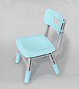 Дитяча парта з стільцем регульована Terrio “Classy” Блакитна, фото 7