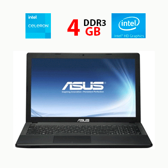 Ноутбук Б-клас Asus X453MA/ 15.6" (1366x768)/ Celeron N2840/ 4 GB RAM/ 330 GB HDD/ HD