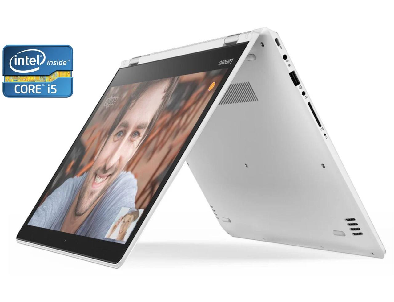 Ноутбук Lenovo Yoga 510-14ISK/ 14" (1920x1080) Сенсорний/ Core i5-6200U/ 8 GB RAM/ 256 GB SSD/ HD 520