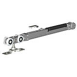 Розсувна система VALCOMP ATENA AT20 DUO довжина 200 см на 1 полотно до 80 кг з двостороннім дотягувачем, фото 3