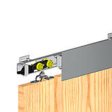 Розсувна система VALCOMP HERKULES HS60 для 1 двері  до 60 кг з шириною до 1200 мм, фото 2