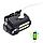 Налобний ліхтар з акумулятором і USB зарядкою BL-611-1LM+2COB, фото 2