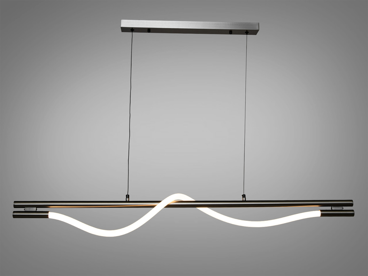 Підвіс неоновий шнур "Ropelight" 15 Вт чорний хром SY9609-L1200BHR