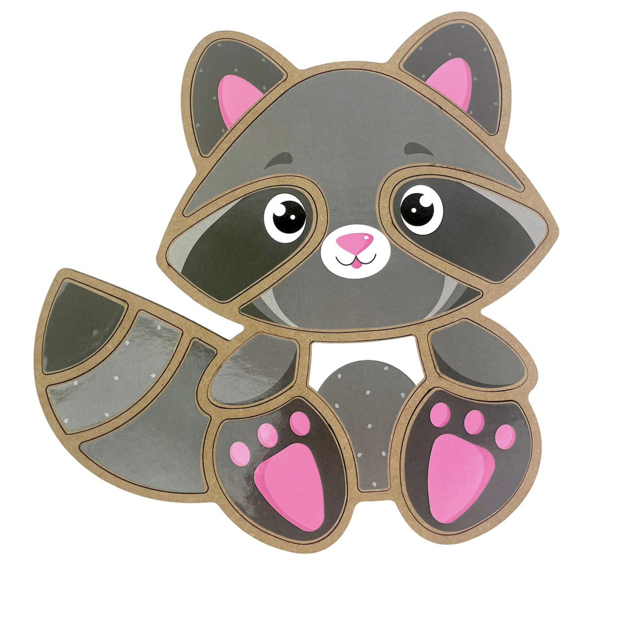 Розвиваюча іграшка пазл Єнот (108-197), фото 1