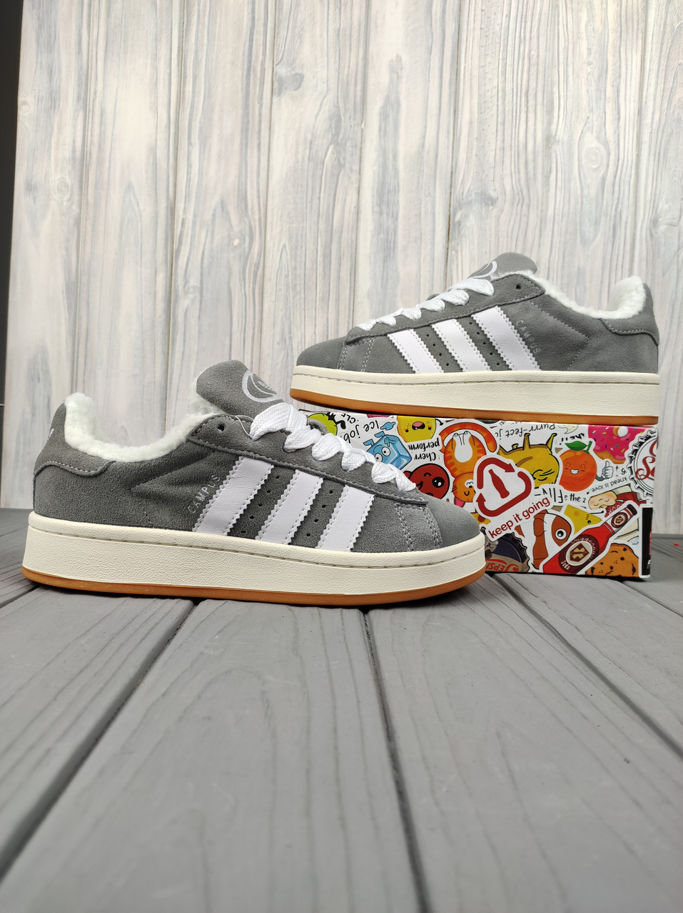 Adidas Campus 00s Winter Gray White ID 1998721960 2730 Prom.ua