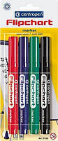 Набір маркерів для фліпчарту Centropen Flipchart 4 шт.