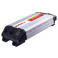 Перетворюва. напруги PULSO/IMU-2024/24V-220V/2000W/USB-5VDC2.0A/мод.хвиля/клемми